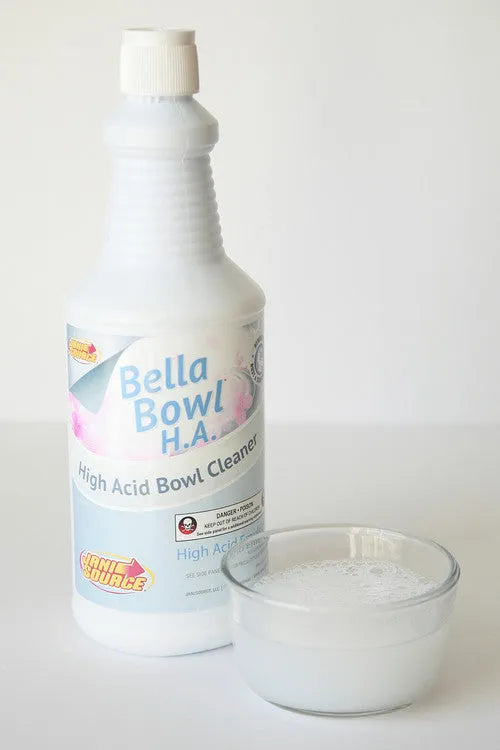 JaniSource BellaBowl HA High Acid Toilet Bowl Cleaner, 1 Quart 
