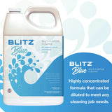 JaniSource BlitzBlue - All Purpose Cleaner Degreaser 1:128 - 1 Gallon 