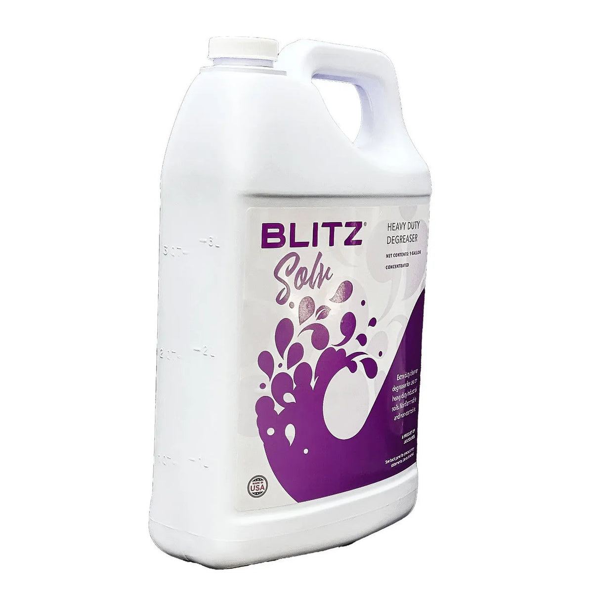 JaniSource BlitzSolv Heavy Duty Degreaser Cleaner 1:20, 1 Gallon 