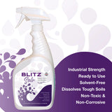 JaniSource BlitzSolv Multi-Purpose Degreaser, RTU - Quart 