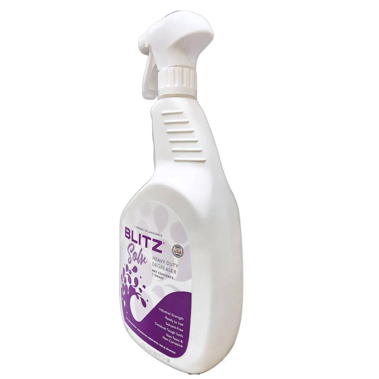 JaniSource BlitzSolv Multi-Purpose Degreaser, RTU - Quart 