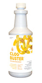 JaniSource ClogBuster Liquid Drain Opener and Clog Remover, Commercial Grade, 1 Quart 
