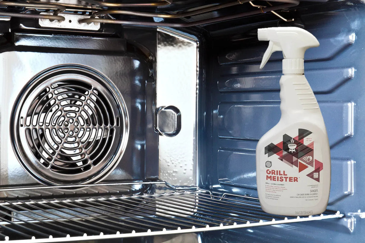 JaniSource GrillMeister Degreaser & Cleaner For Grills, Oven, Barbeques & Grates, 1 Quart 