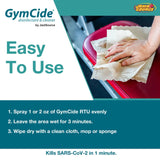 JaniSource GymCide Ready-To-Use Sport Disinfectant & Cleaner, Quart 
