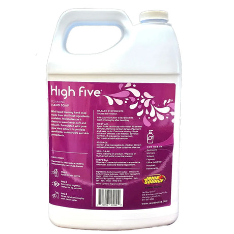 JaniSource HighFive Premium Foaming Hand Soap, 1 Gallon 