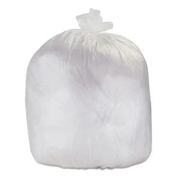 JaniSource Premium Linear Low Density .8 mil Can Liner, 30 x 36, 20-30 Gal, White Case of 200