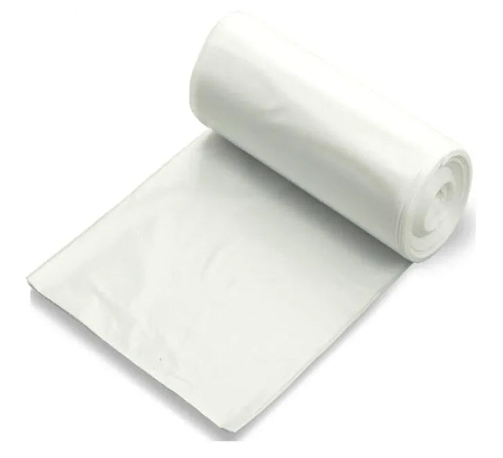 JaniSource Premium Linear Low Density .8 mil Can Liner, 30 x 36, 20-30 Gal, White Case of 200