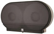 JaniSource Twin JRT Jumbo Tissue Dispenser, Black (Each) 