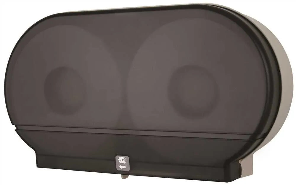 JaniSource Twin JRT Jumbo Tissue Dispenser, Black (Each) 
