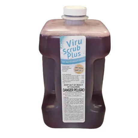JaniSource ViruScrub Plus One-Step Concentrated Disinfectant & Cleaner, for ProFlo Dispensing System, 80 oz (Case of 2) 