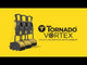 Tornado Vortex 9" Multi-Surface Floor Scrubber - Compact, Commercial (TS050-W09-U)