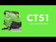IPC 21" Auto Floor Scrubber, Traction Drive, Battery Powered with On-Board Charger (CT51XP55R)