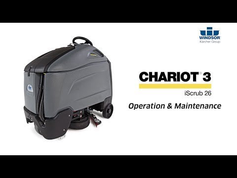 Karcher Auto Floor Scrubber Chariot 3 iSCRUB 26", 234AH AGM Battery, Pad Dr