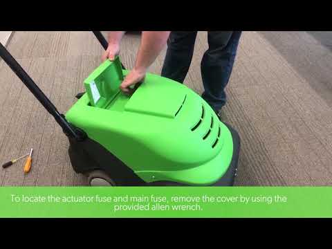 IPC Eagle Smart Vac 664 - 32" Battery Powered Vacuum Sweeper