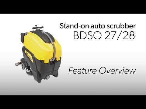 Tornado BDSO 27/28 Stand-On Auto Floor Scrubber, Battery Powered (99786)