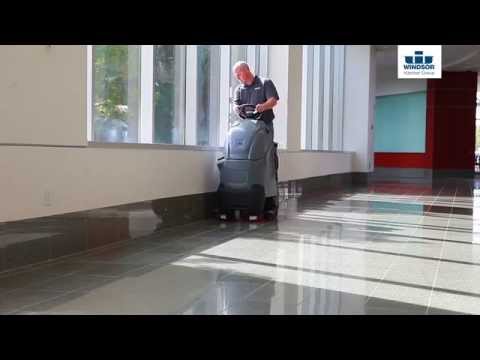 Karcher Auto Stand-On Floor Scrubber Chariot 2 iSCRUB 20" Deluxe, Lithium Battery w/Shelf Charger
