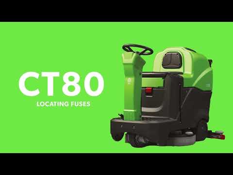 IPC 28" Ride On Automatic Floor Scrubber, On-Board Charger, 200 ah Batteries (CT80BT70)