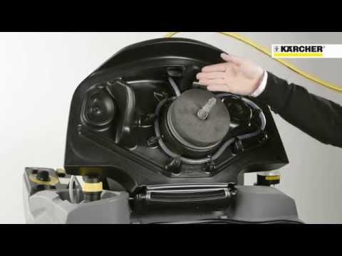 Karcher 35" Ride-On Auto Floor Scrubber B 150 R ADV. SB WET