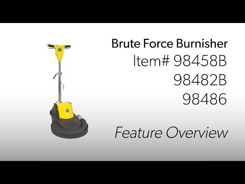Tornado Brute Force 20" 2000 RPM Dust-Control High Speed Glazer (98486)