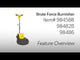Tornado Brute Force 20" 2000 RPM Dust-Control High Speed Glazer (98486)