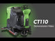 IPC 28" Ride-On Floor Scrubber, Battery Powered with On-Board Charger, 29 Gal Tank (CT110BT70)