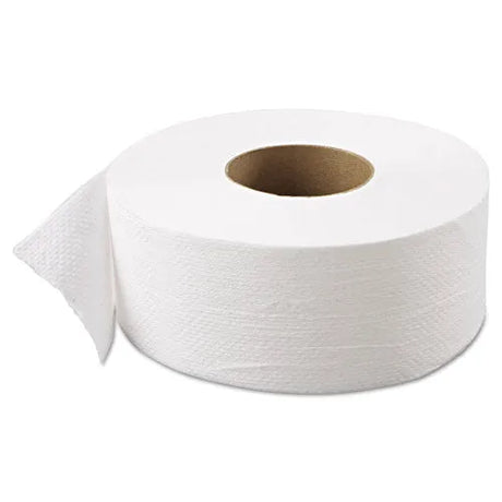 Resolute Tissue Resolute Green Heritage Professional Jumbo Roll Bath Tissue, 2-Ply, 3.4" x 525 ft (12 Rolls) 