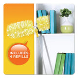 Swiffer Heavy Duty Dusters with Super Extender Handle, 6 ft Handle, 1 Handle/4 Dusters 