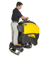  Tornado BDSO 27/28 Stand-On Auto Floor Scrubber w/6 V Wet-Acid Batteries (99786C) 