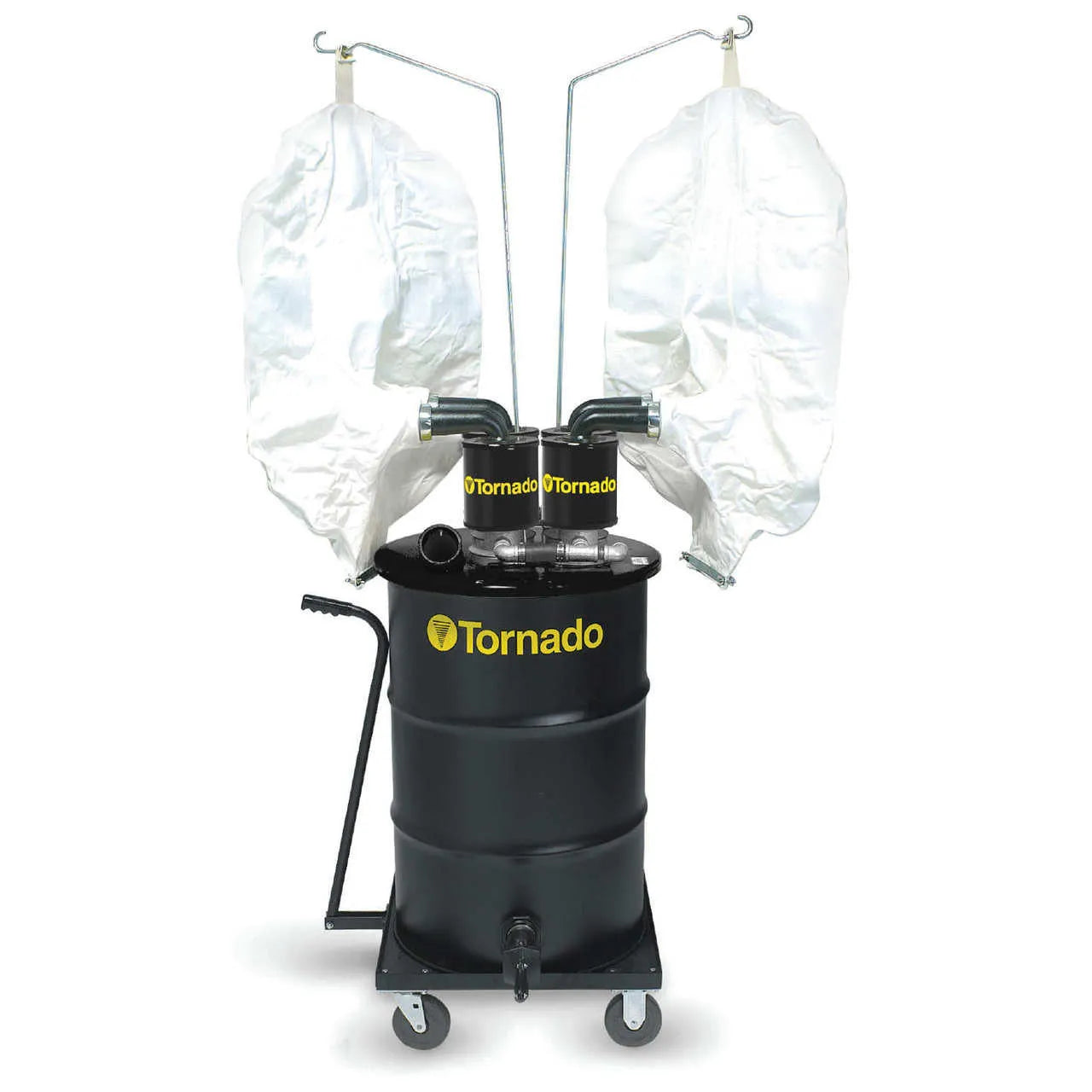 Tornado JA Quad External Air Wet-Dry Jumbo Industrial Vacuum