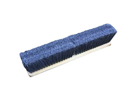Zephyr Gray Flagged Poly Push Broom, 24" Case of 12 